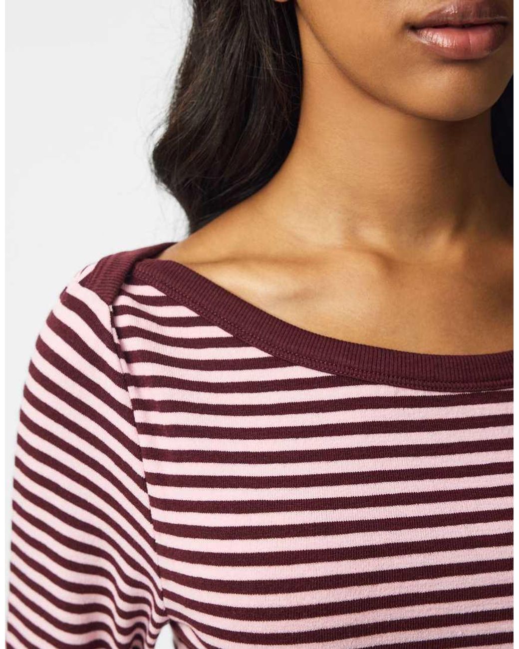 Pieces Red Long Sleeved Top