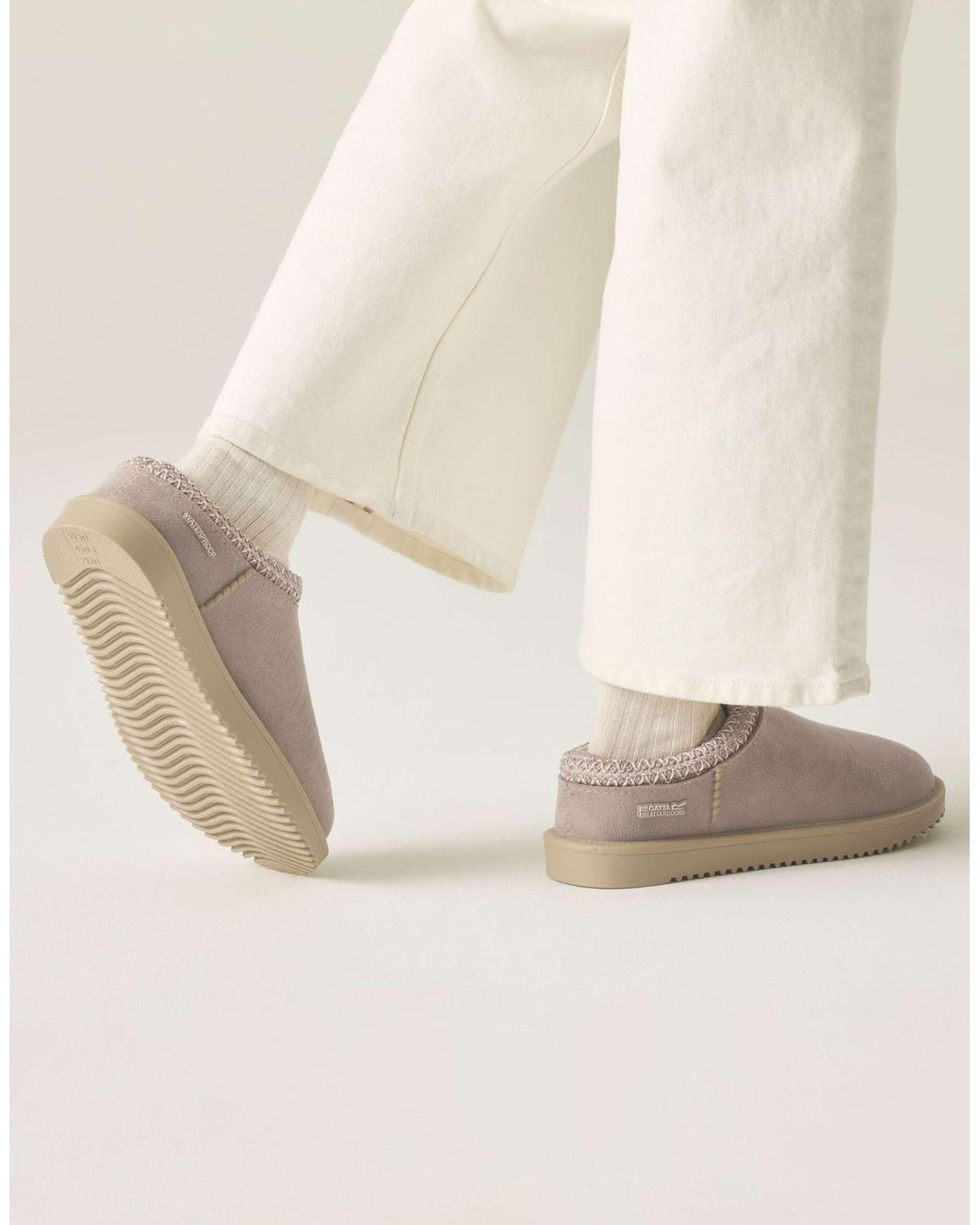 Regatta Natural – risley – wasserdichte mules