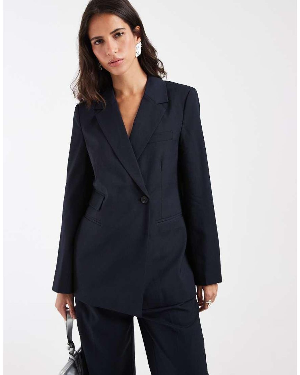 Blazer Sartoriale Oversize di Aware in Blue