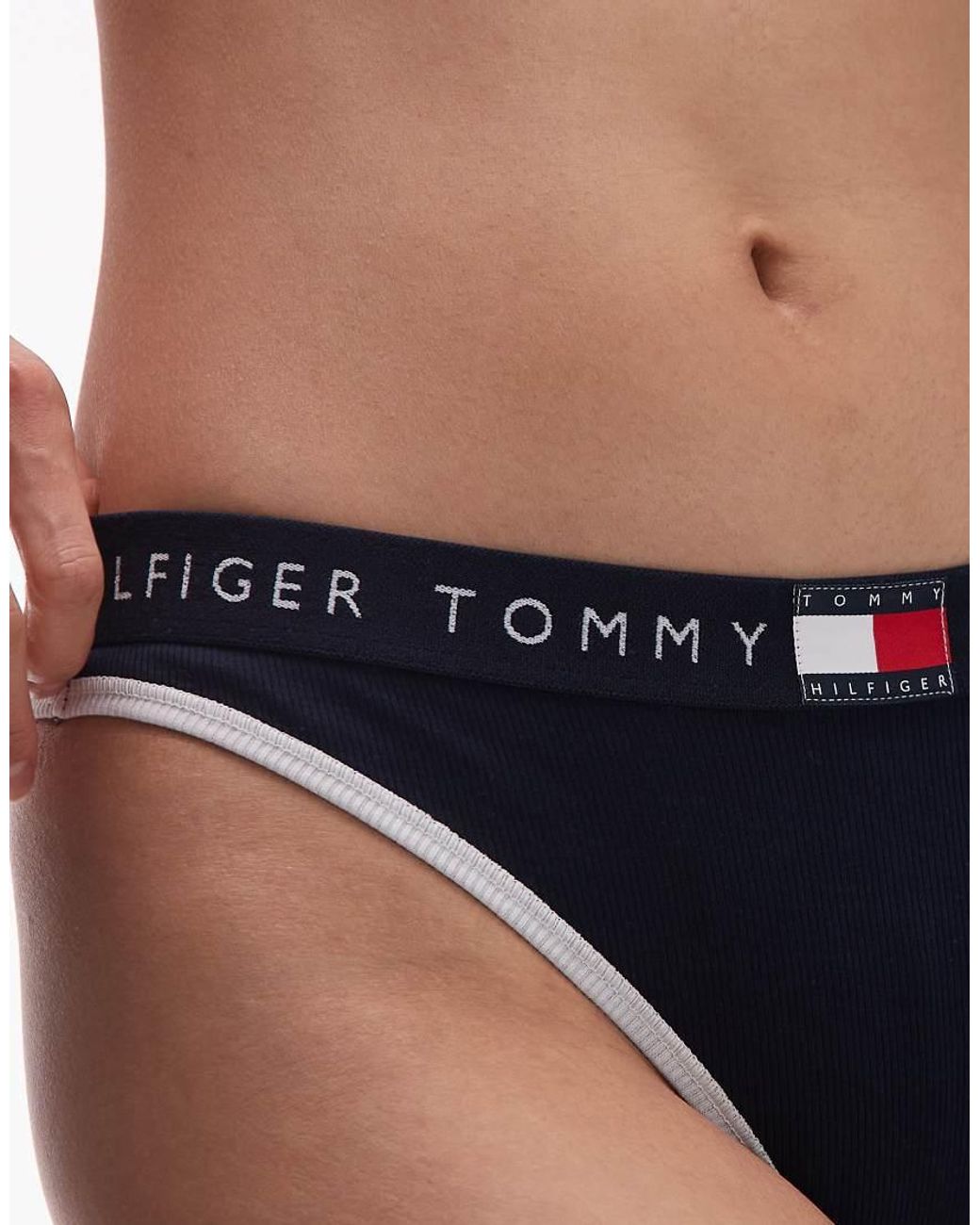 Tommy Hilfiger Blue Heritage Bikini Briefs