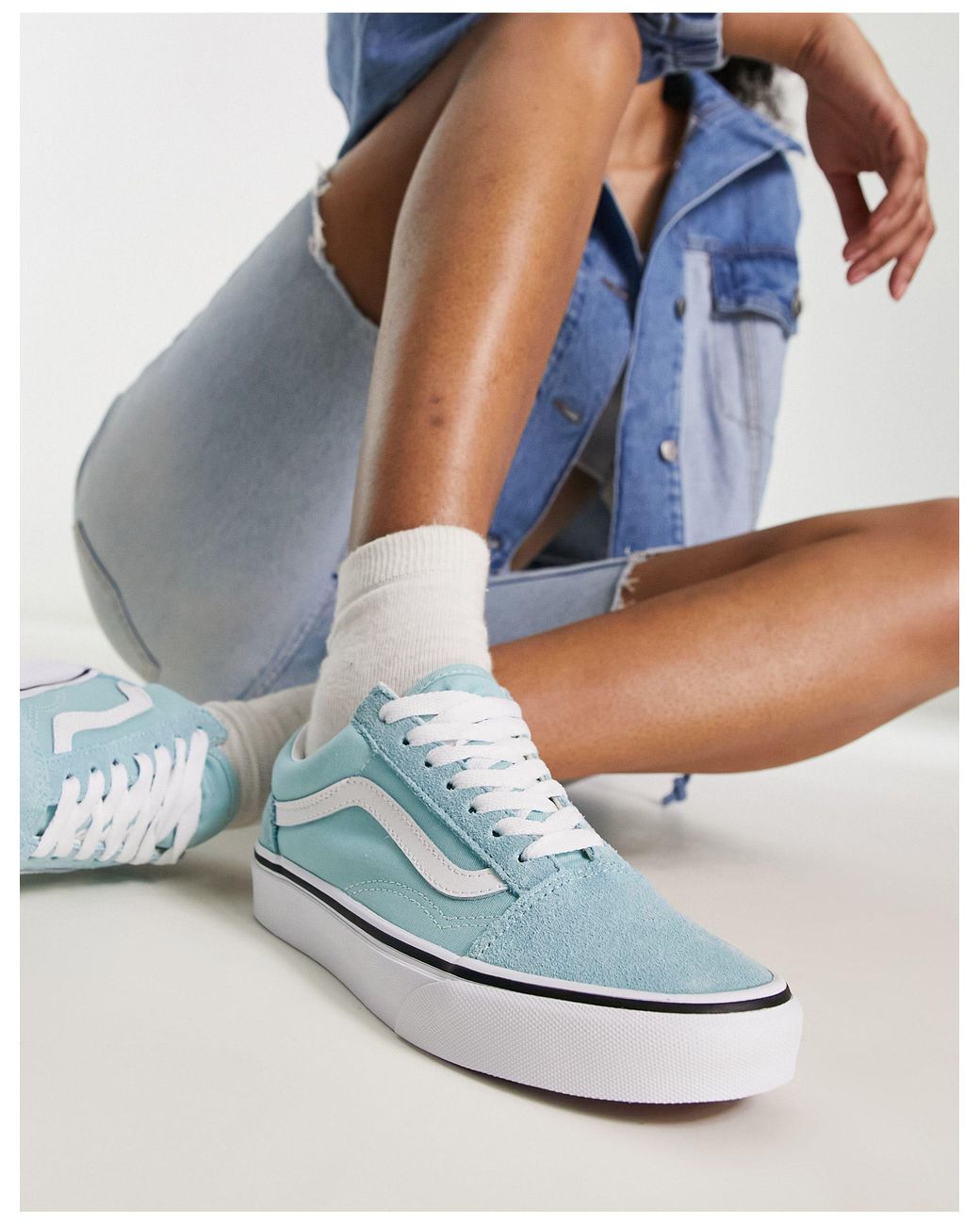 Old skool - sneakers azzurre di Vans in Blu | Lyst
