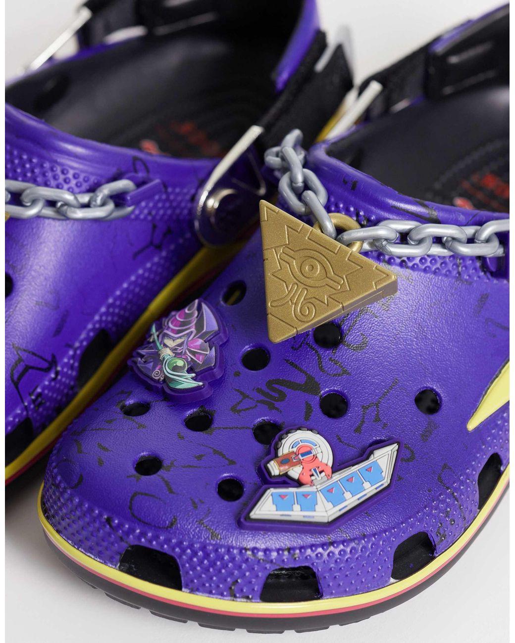 CROCSTM Blue Yu-gi-oh Classic Clogs