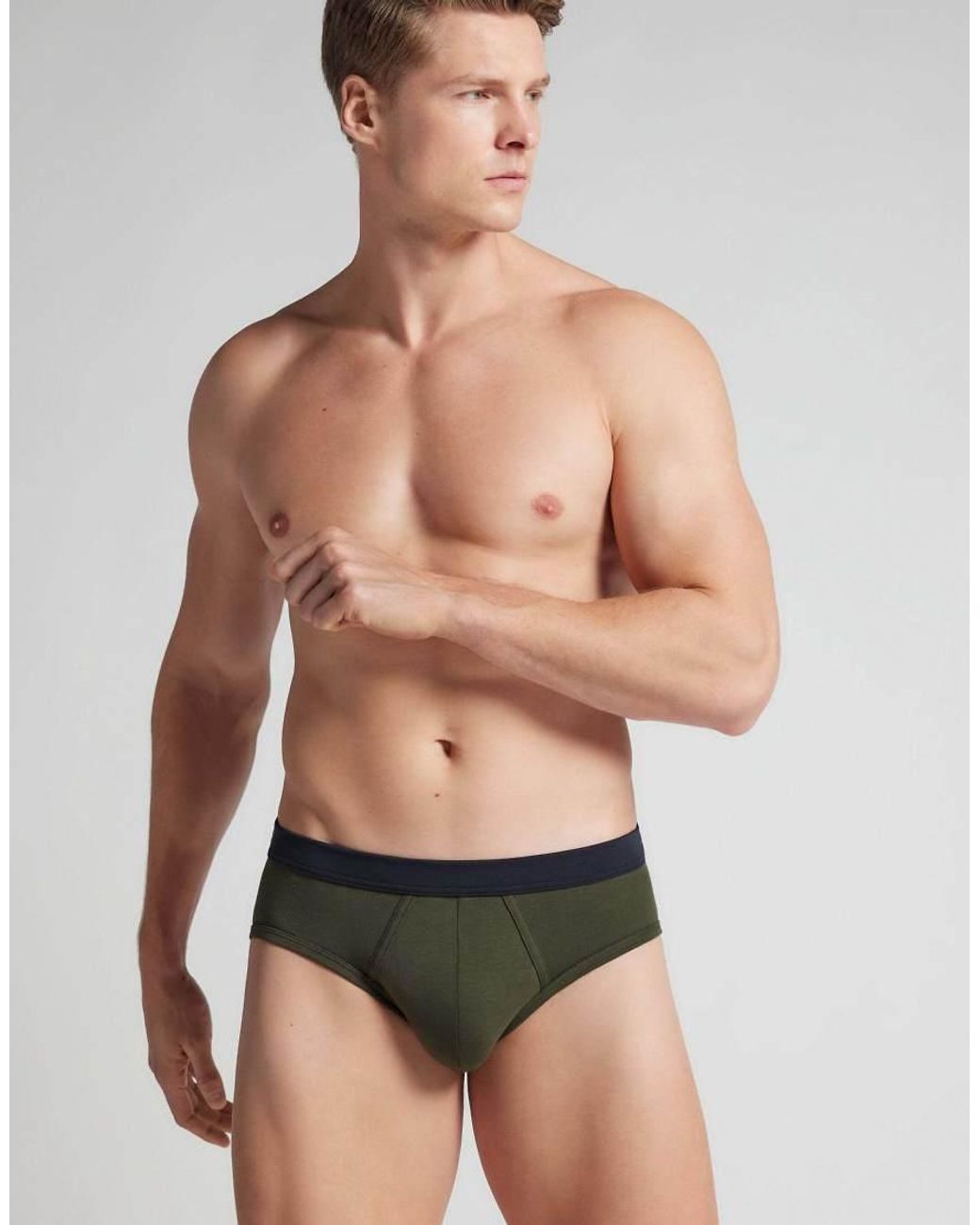 Intimissimi Green "The Indestructible" Briefs for men