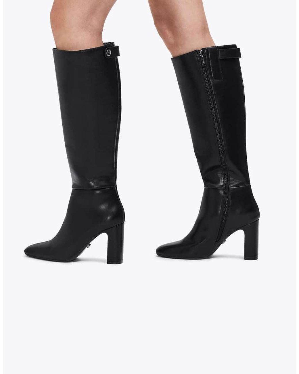Carvela Kurt Geiger Black Jackpot Knee Boots