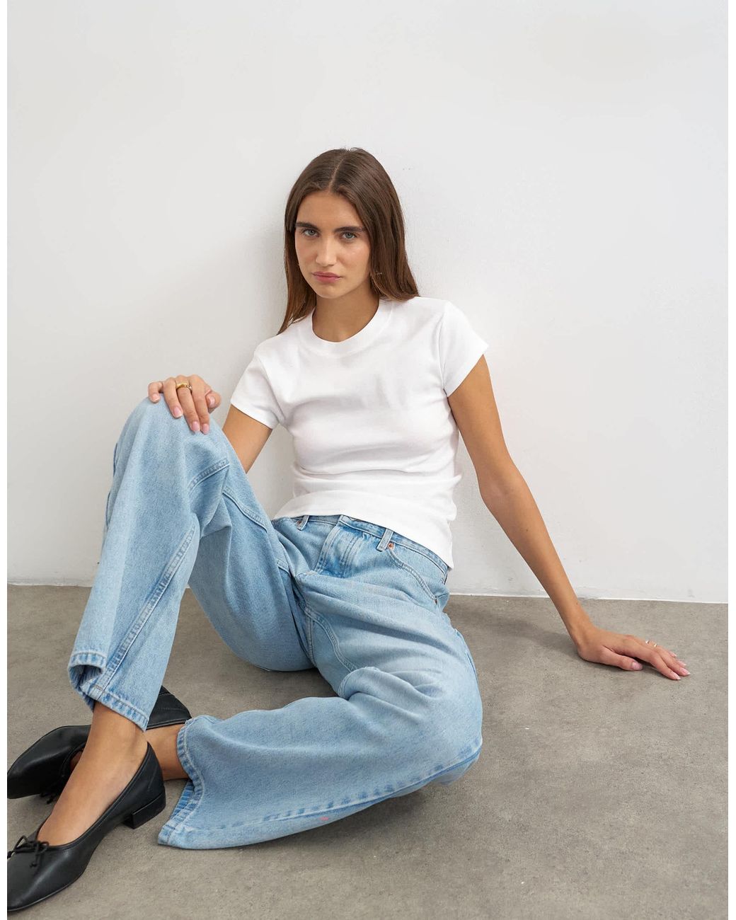 TOPSHOP White Everyday Tee