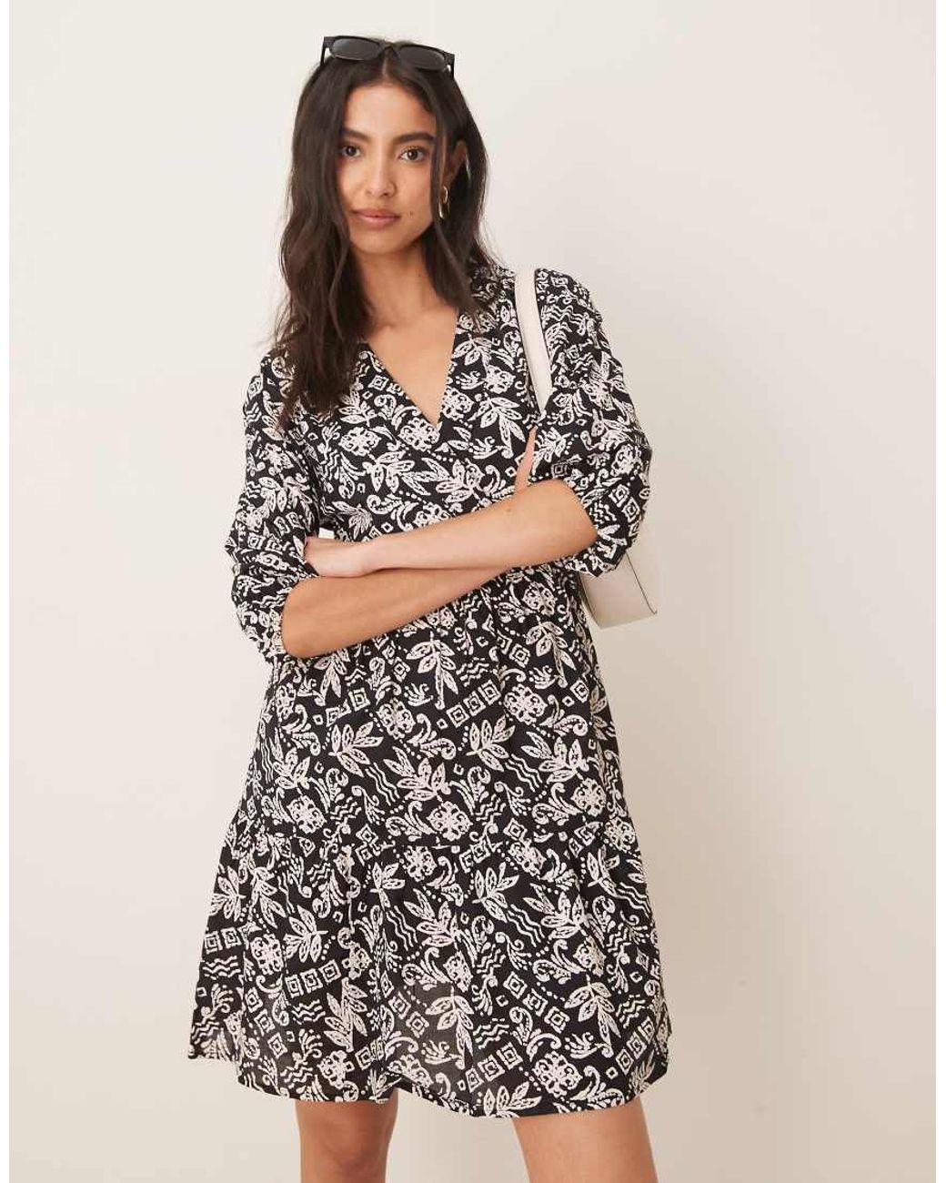 Lovedrobe Natural Smock Dress