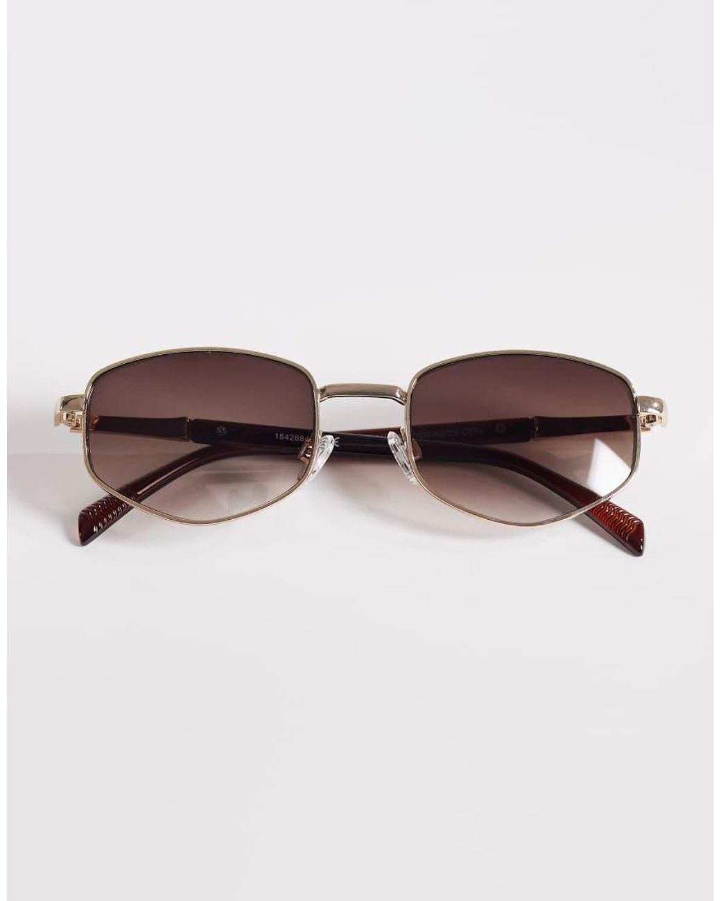 ASOS White Round Sunglasses for men