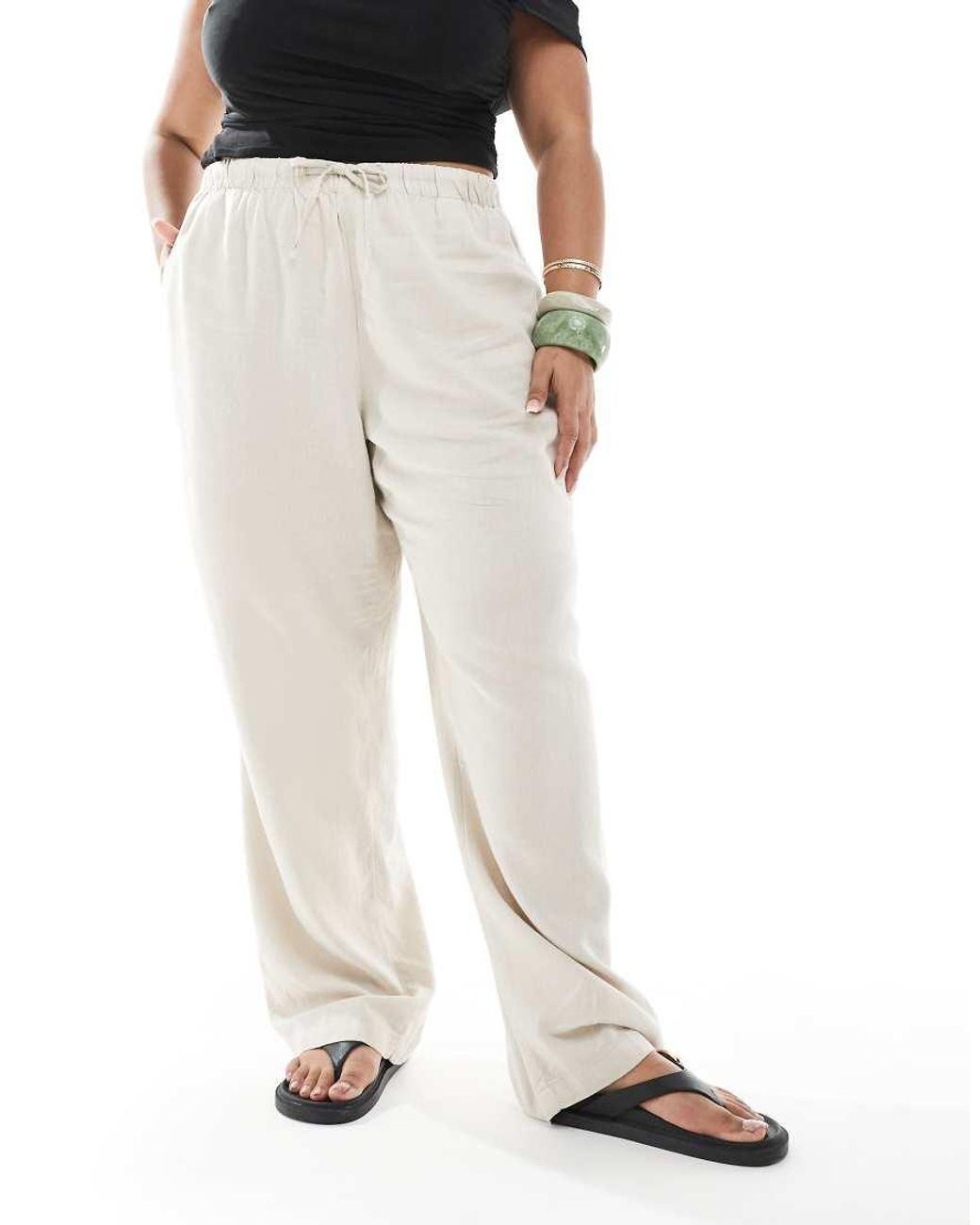 Pantaloni di ONLY in Natural
