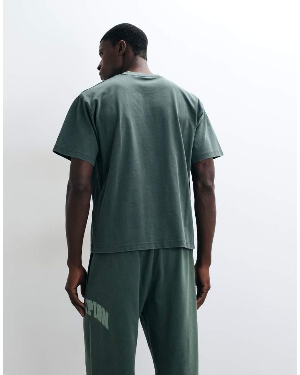 Champion Green Future Memories Oversized T-Shirt for men