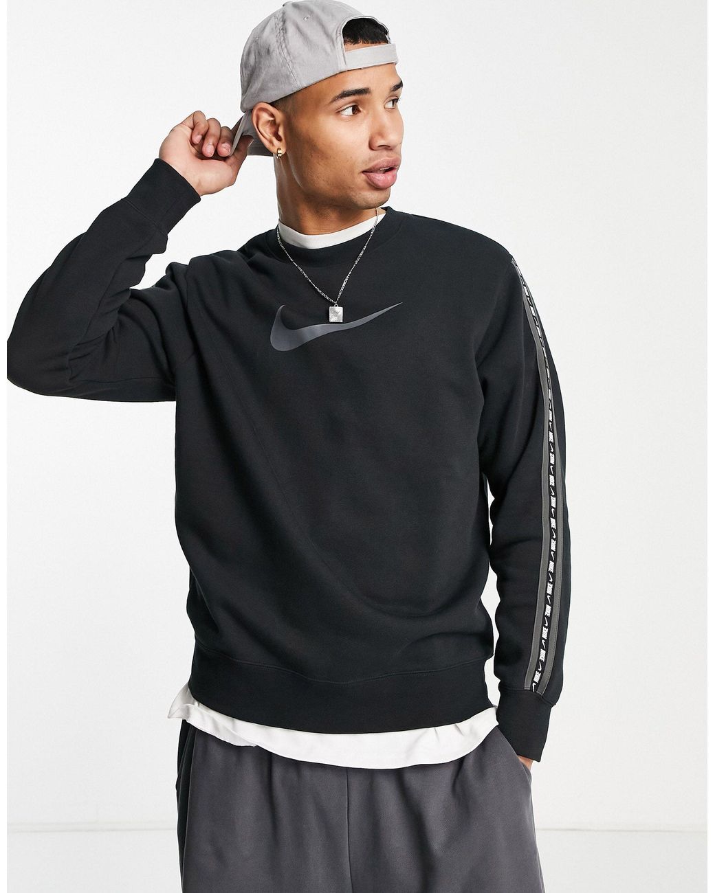 Repeat pack - sweat à bande logo Nike pour homme en coloris Noir | Lyst