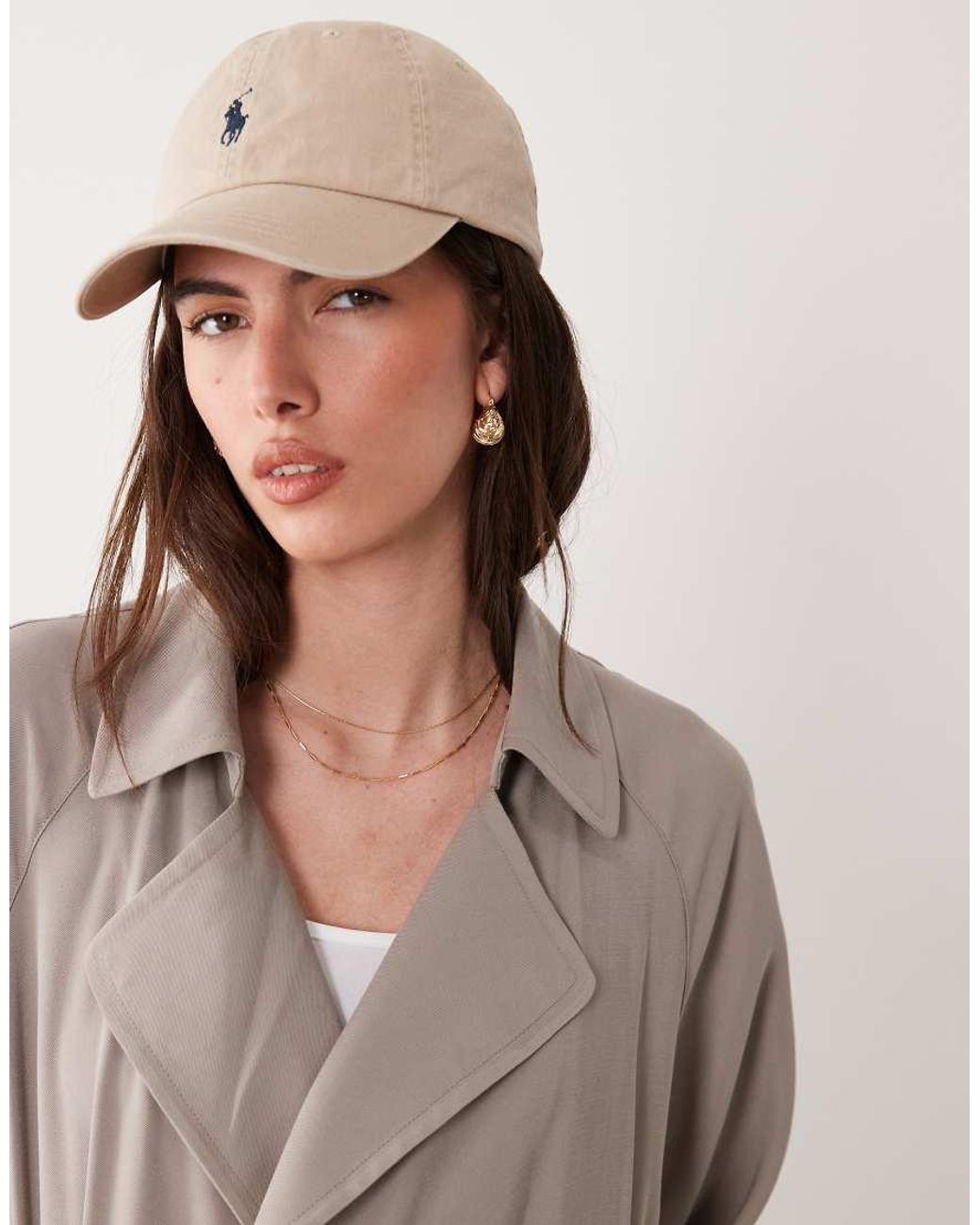 ASOS Blue Soft Longline Trench
