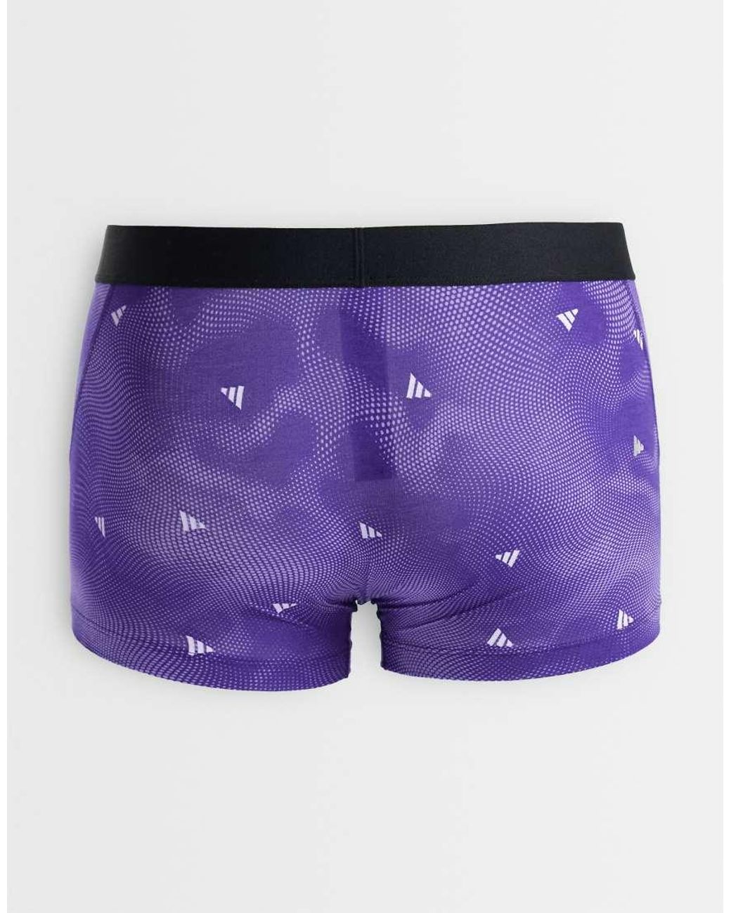 Calzoncillos Active Flex De Algodón, Pack De 3 Adidas de color Purple