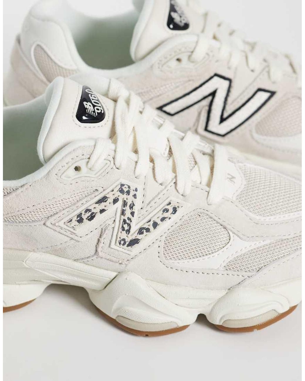 New Balance White 9060 Trainers