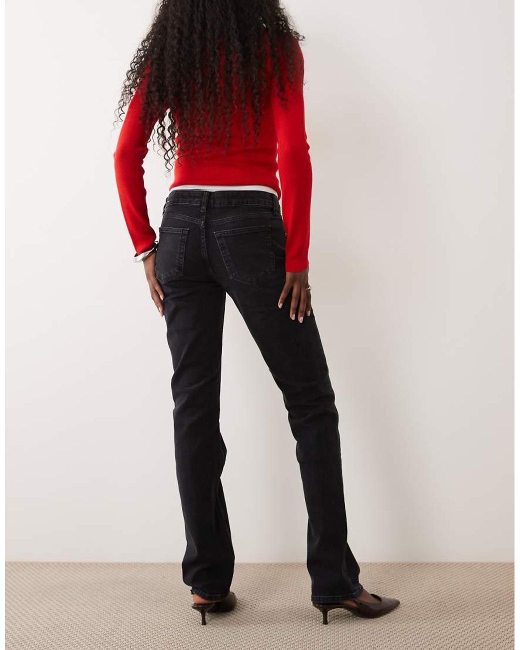 Mango Red Cait Slim Jean