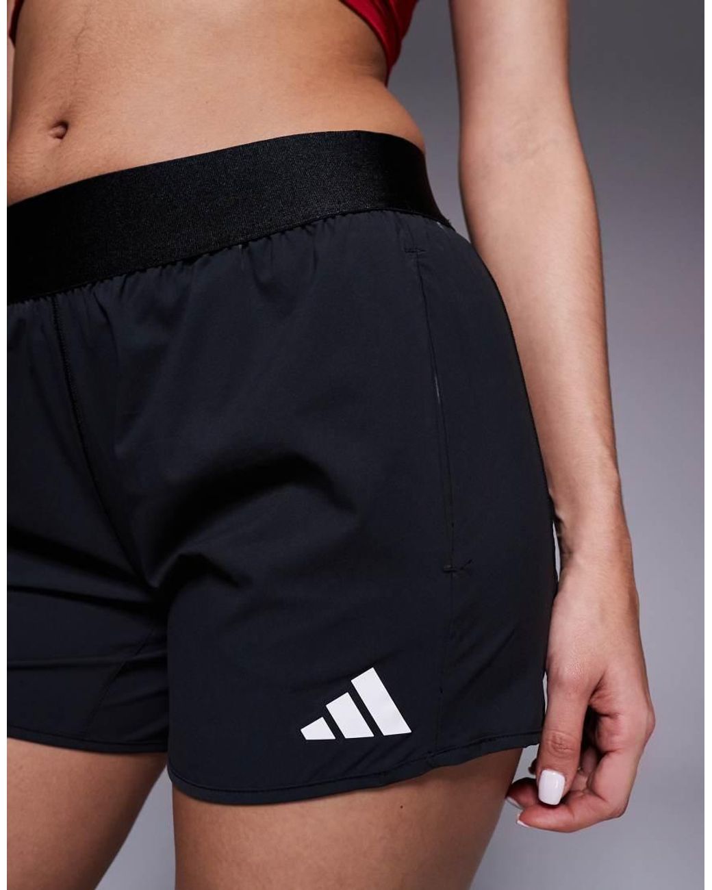 Adidas Originals Blue Adidas Running Flex Pacer Shorts