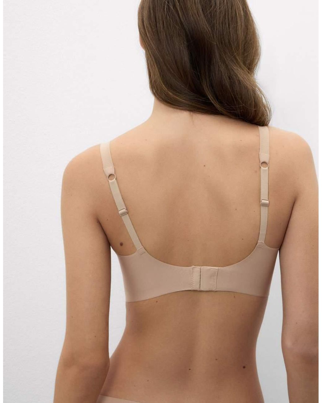 Intimissimi Brown Aria Microfibre Racer-Back Bra