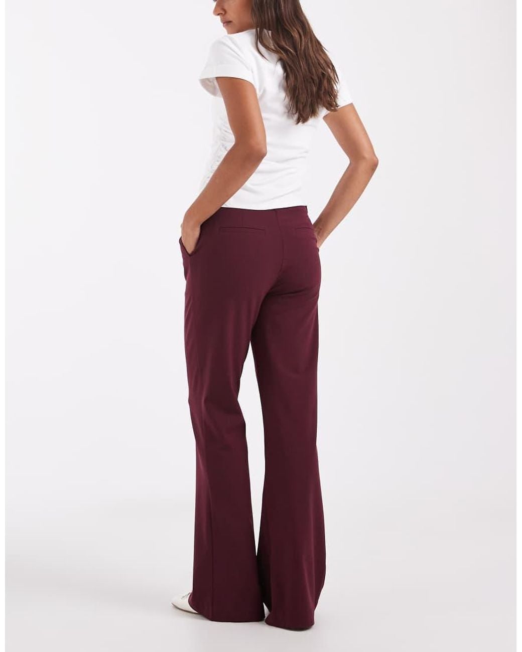 ASOS Red Tailo Snatch Flare