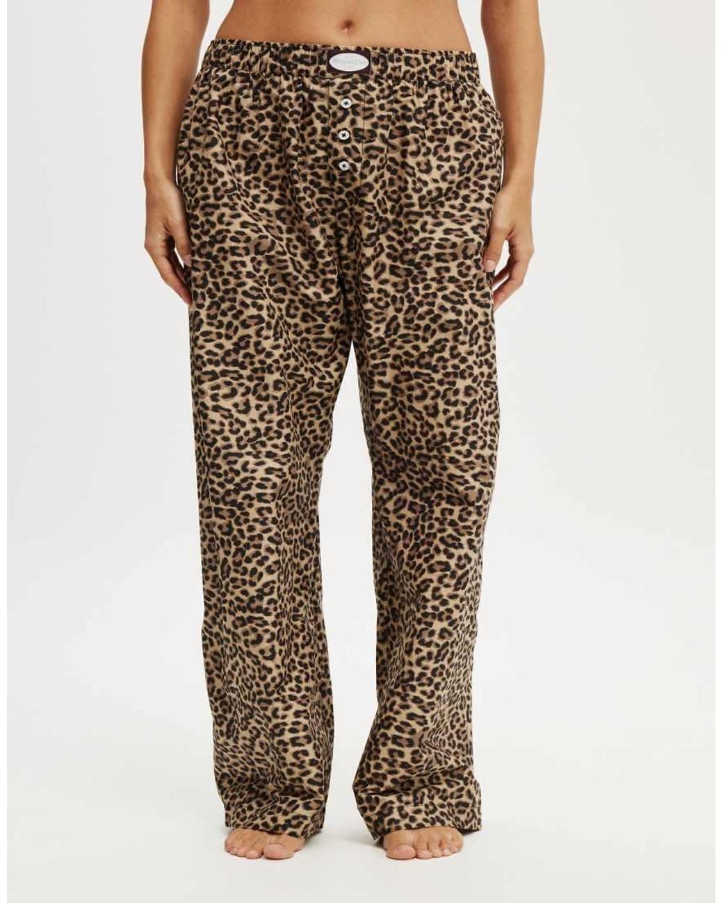Cotton On Brown Boyfriend Boxer Pant