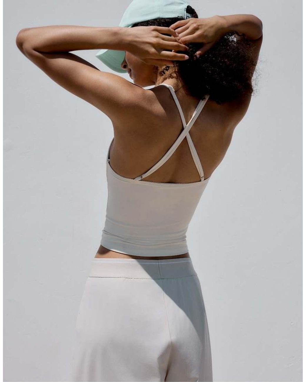 Stradivarius Gray Corset-detail Top