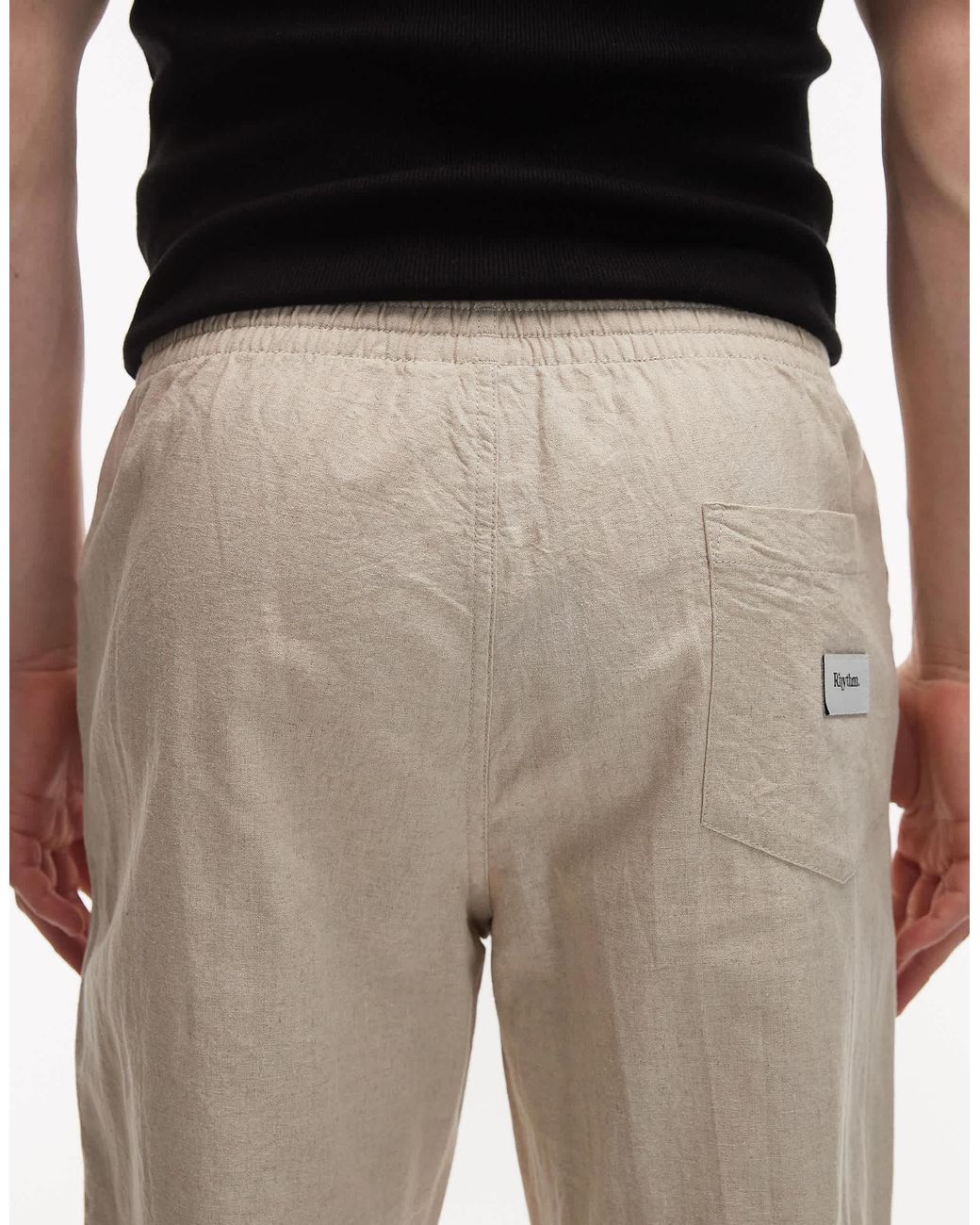 Rhythm Natural Linen Trouser for men