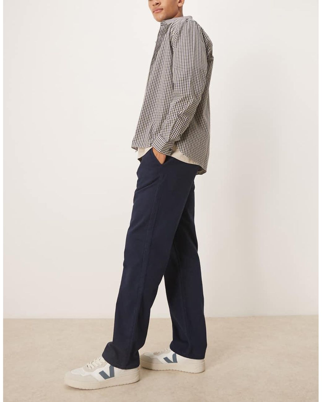 ASOS Blue Straight Fit Chino for men