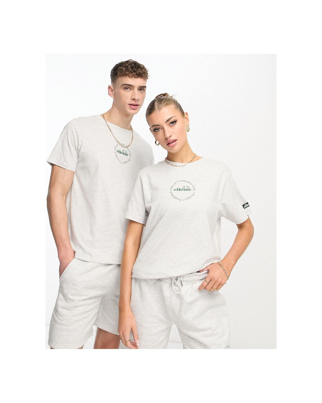 Community club - t-shirt oversize unisexe Ellesse en coloris Blanc | Lyst