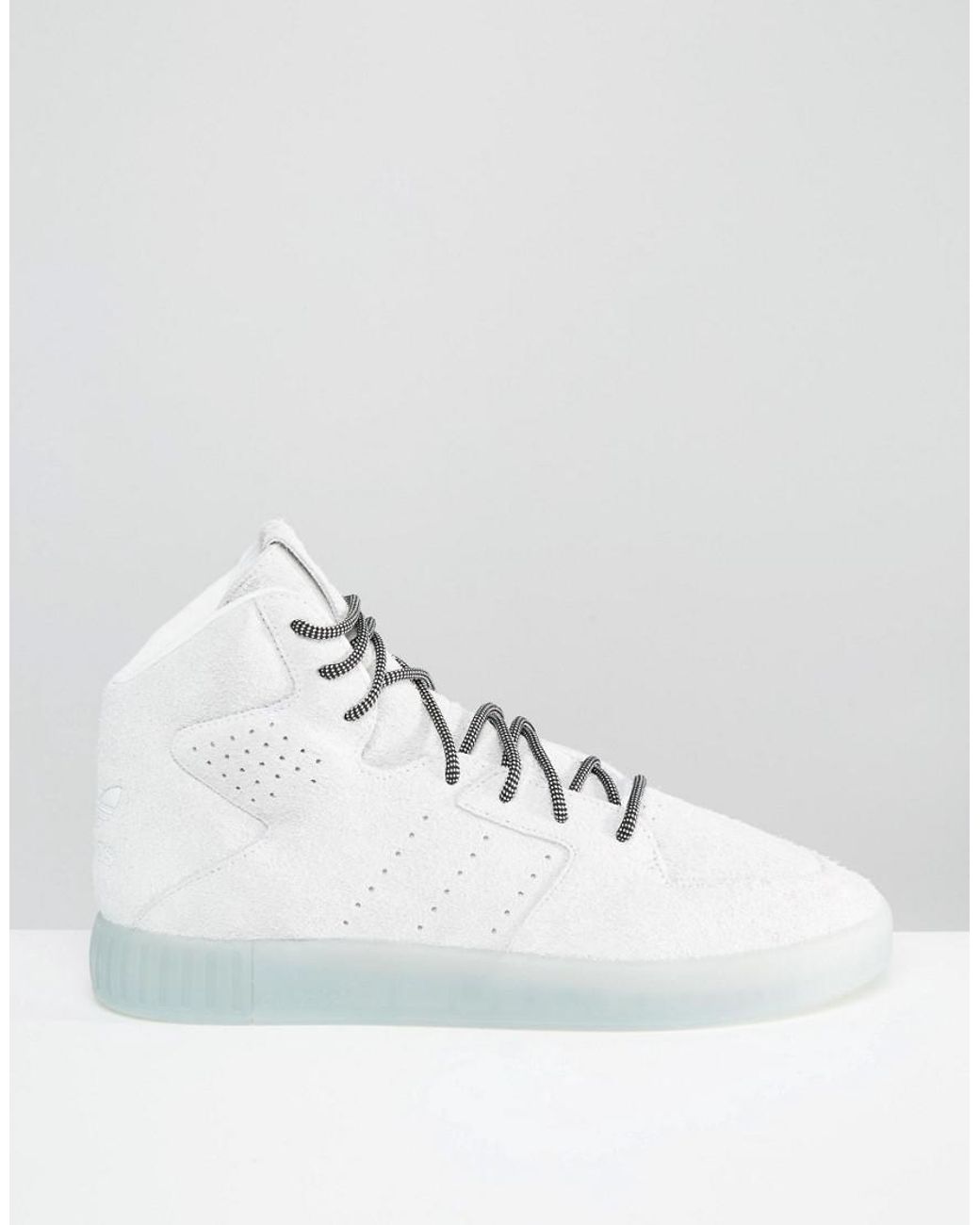 adidas Originals Leather Tubular Invader 2.0 Sneakers In White S80399 for  Men | Lyst