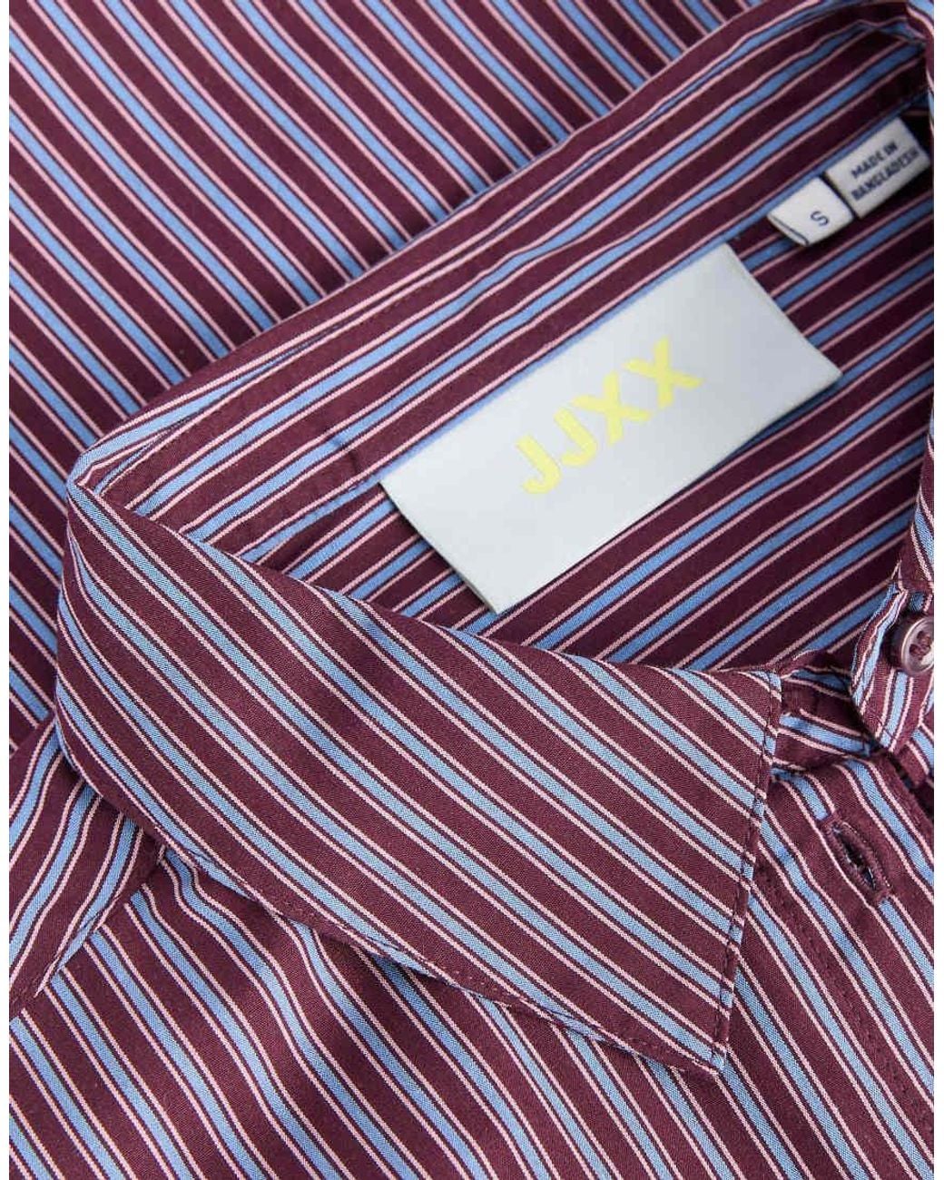 JJXX Purple Poplin Shirt