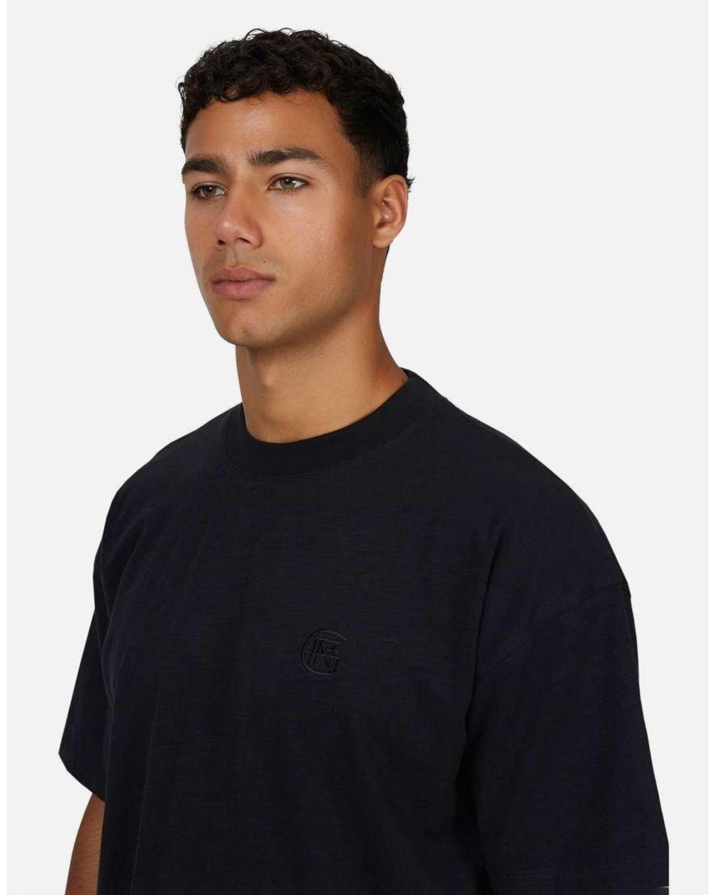 Good For Nothing Blue Relaxed T-Shirt for men