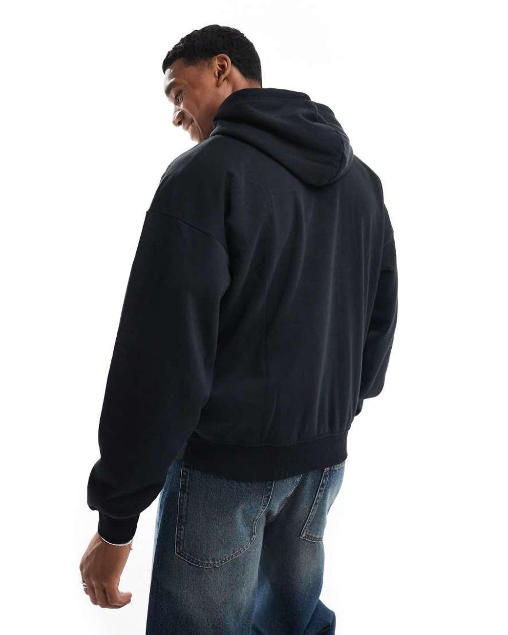Only & Sons Blue Oversized Hoodie for men