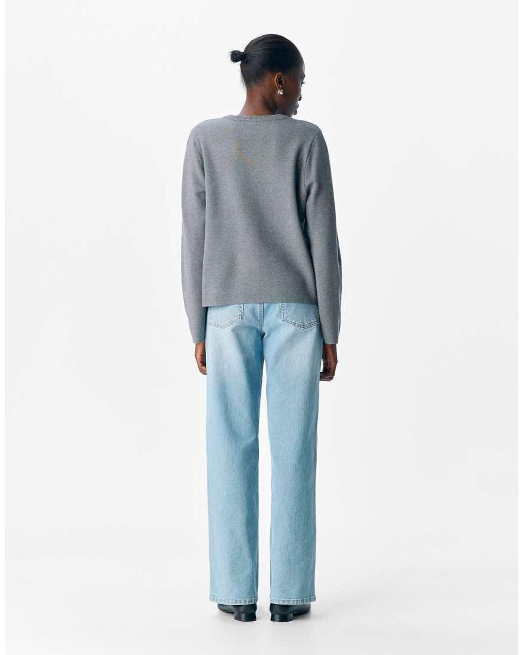 Object Blue Knitted Pullover