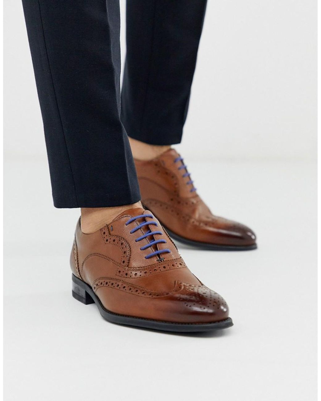 ted baker brogues tan