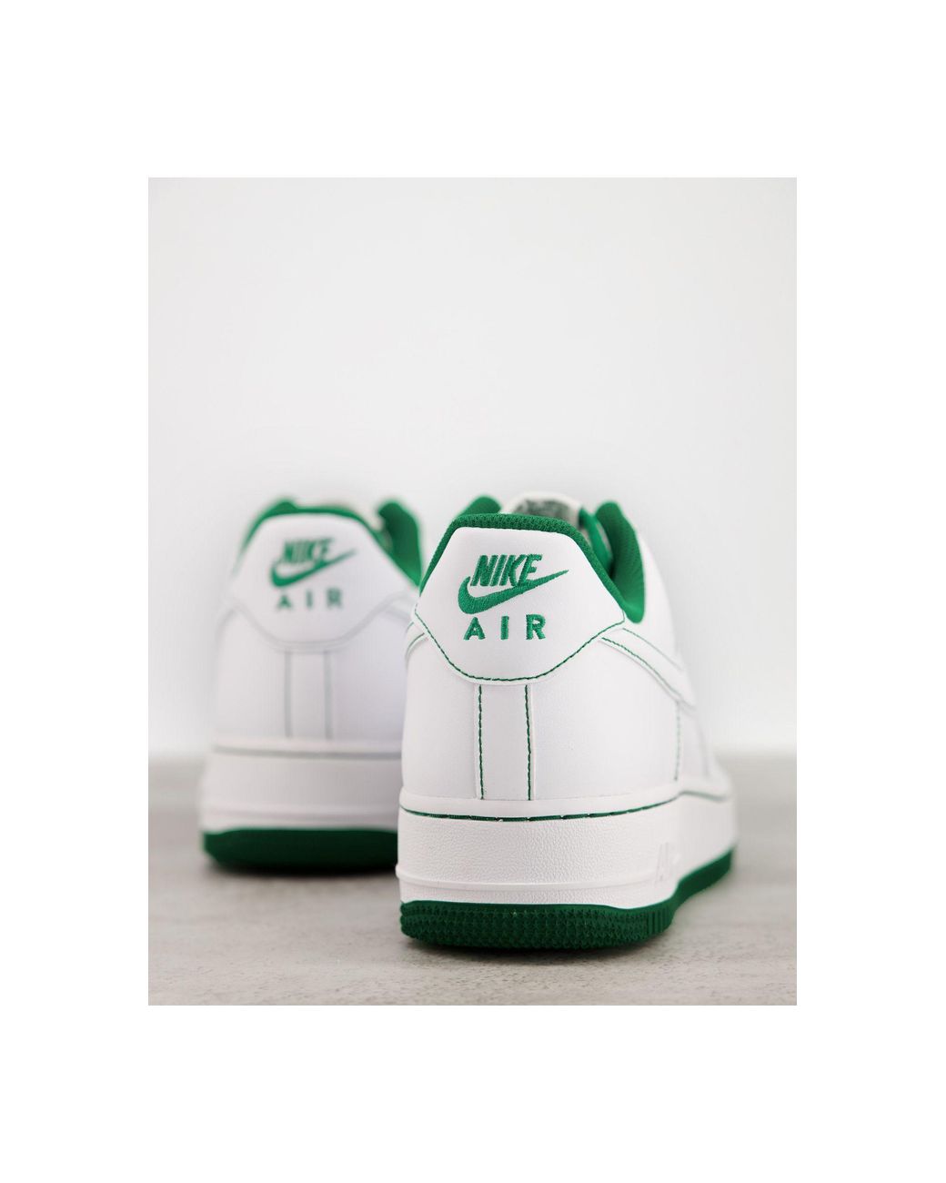 Zapatillas blancas y verde pino air force 1 '07 stitch Nike de hombre de  color Blanco | Lyst