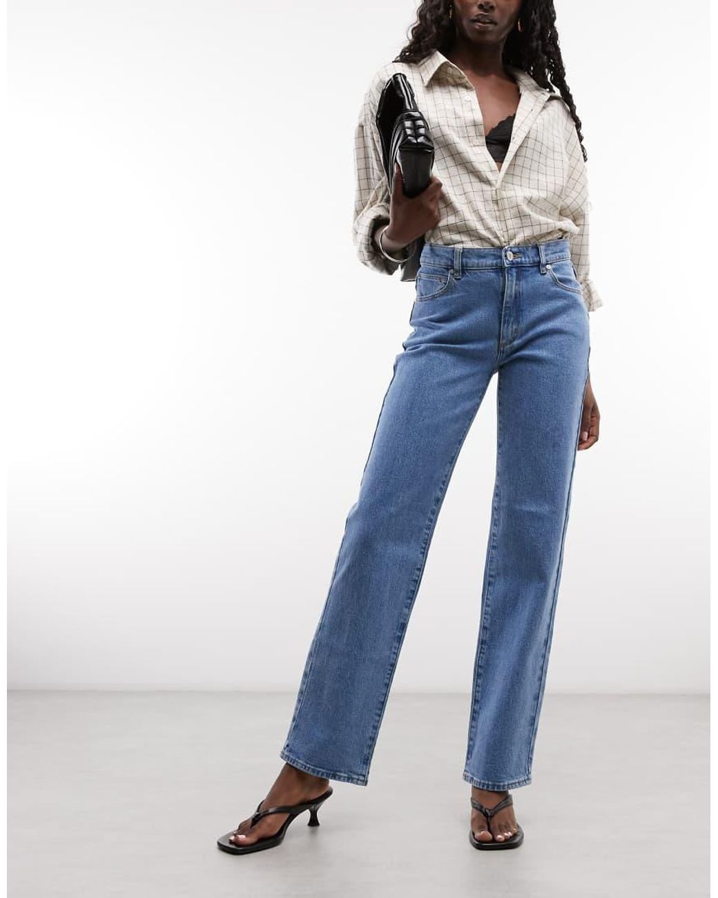 Abrand Jeans Blue 95 Straight Leg Jeans