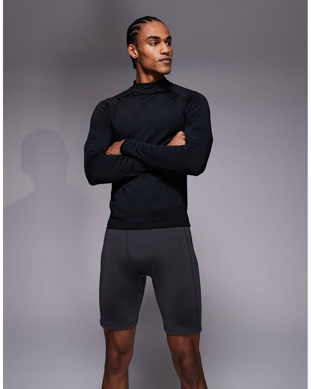 4505 Icon Active Quick Dry Base Layer Training Half Tight With Phone ...