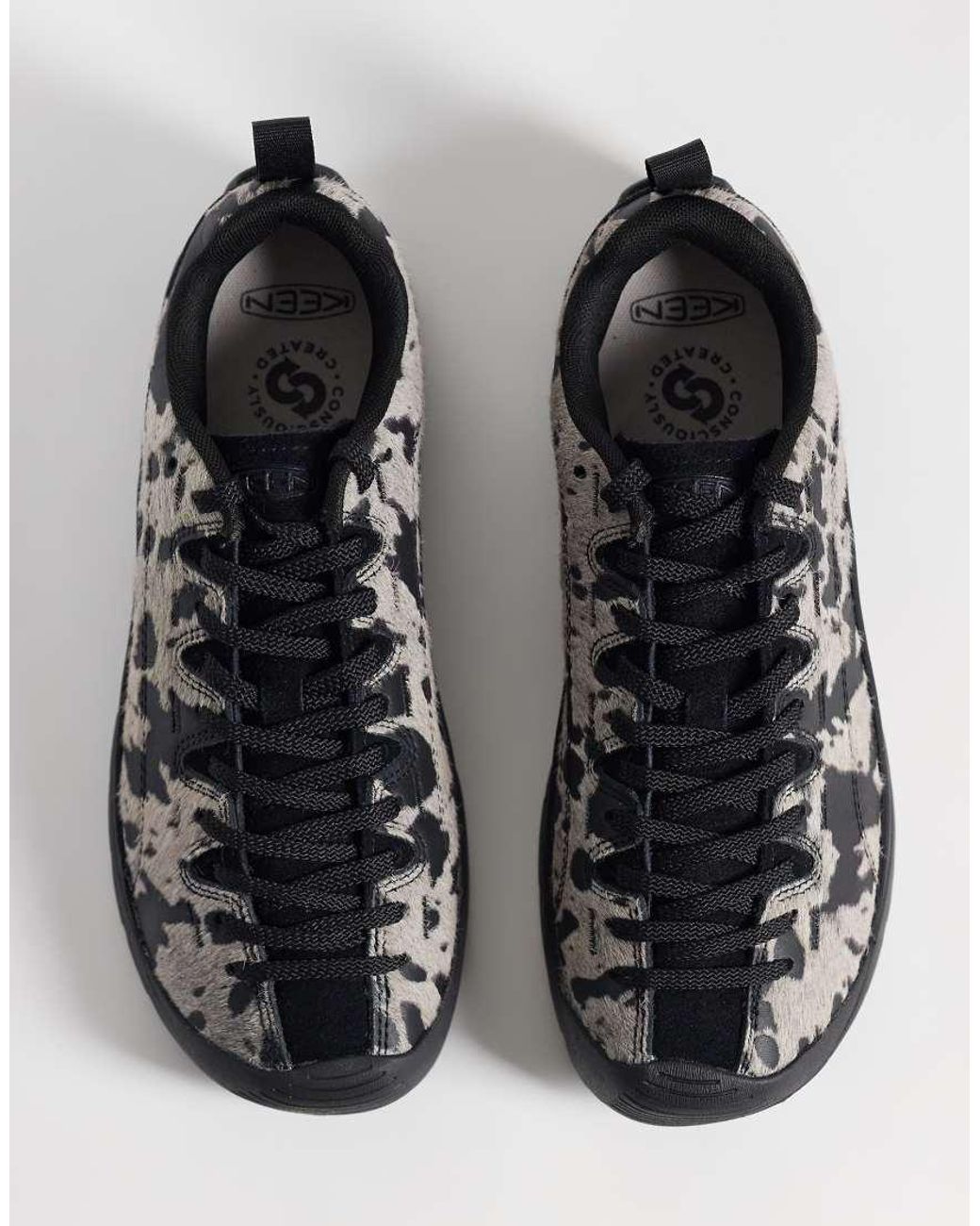 Keen Black Jasper Brushed Suede Trainers