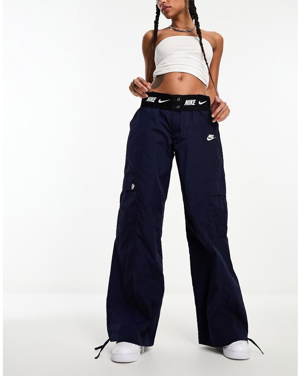 nike woven archive pants