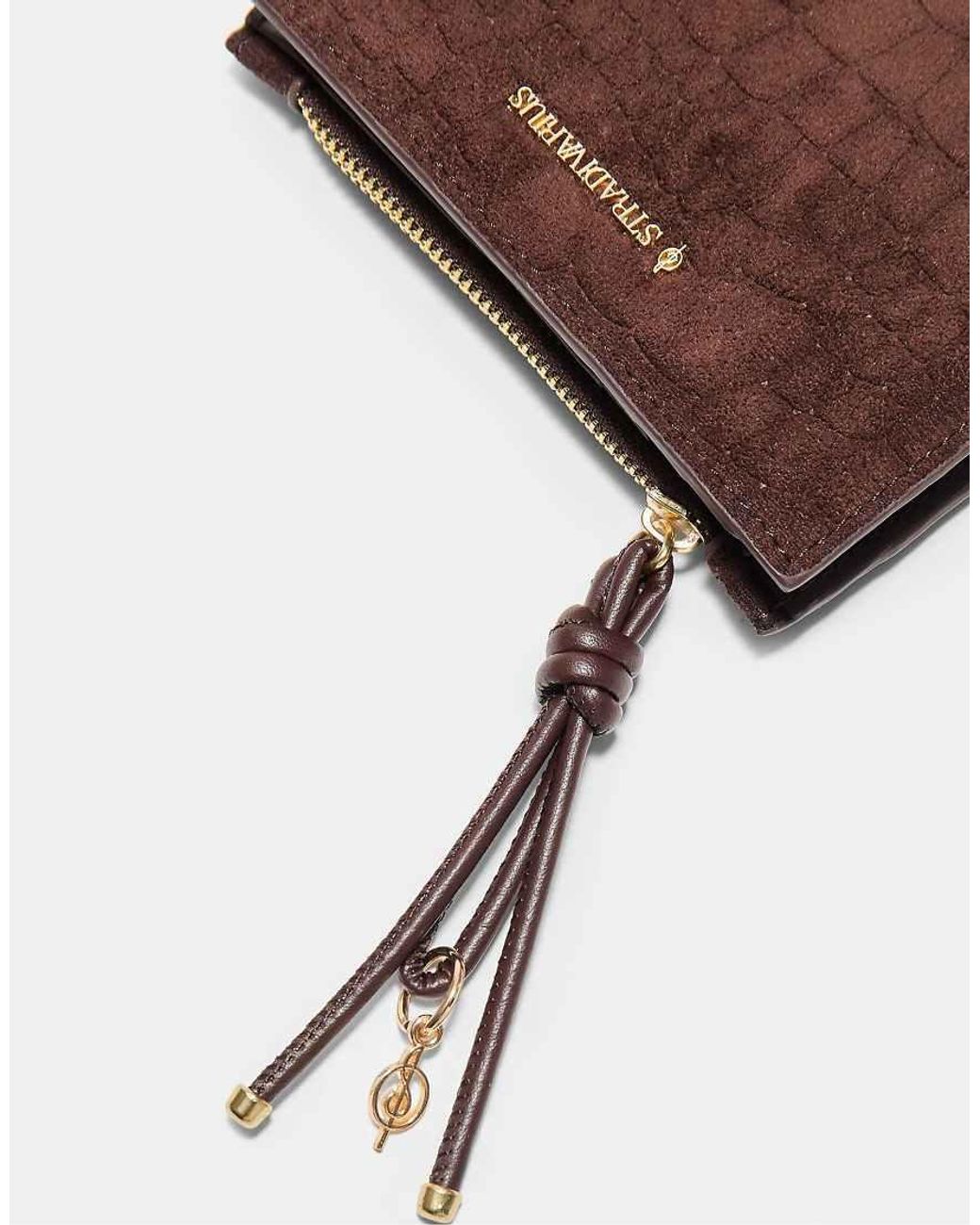 Stradivarius White Purse With Embossed Pull Tab Detail