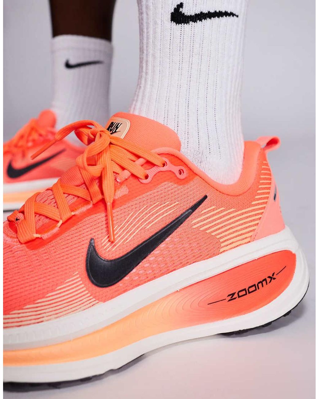 Nike Gray Vomero 18 Trainers
