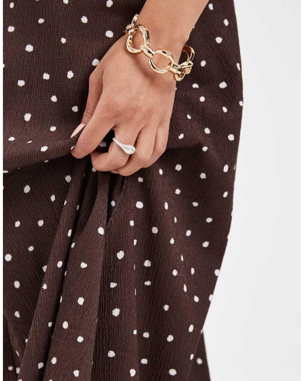 Only Petite Brown Midaxi Dress