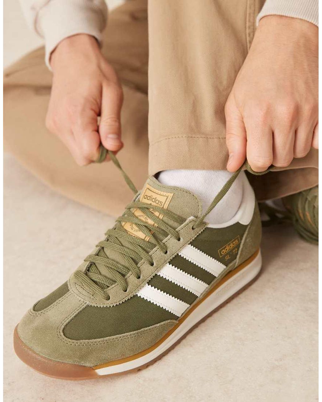 Adidas Originals Metallic Sl 72 Rs Trainers for men