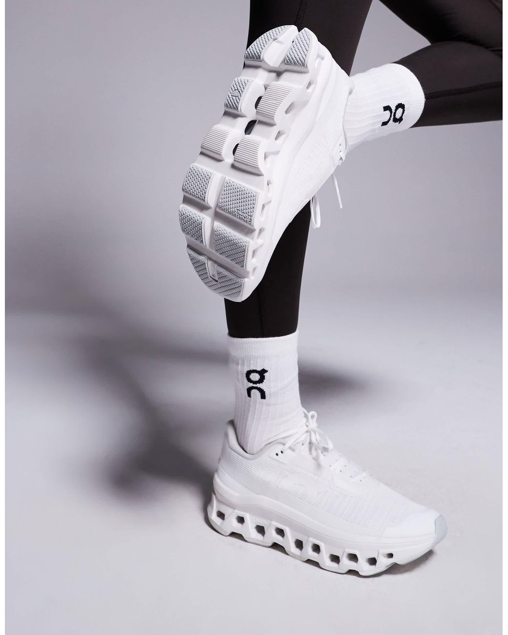 On Shoes White – cloudmster void – lauf-sneaker