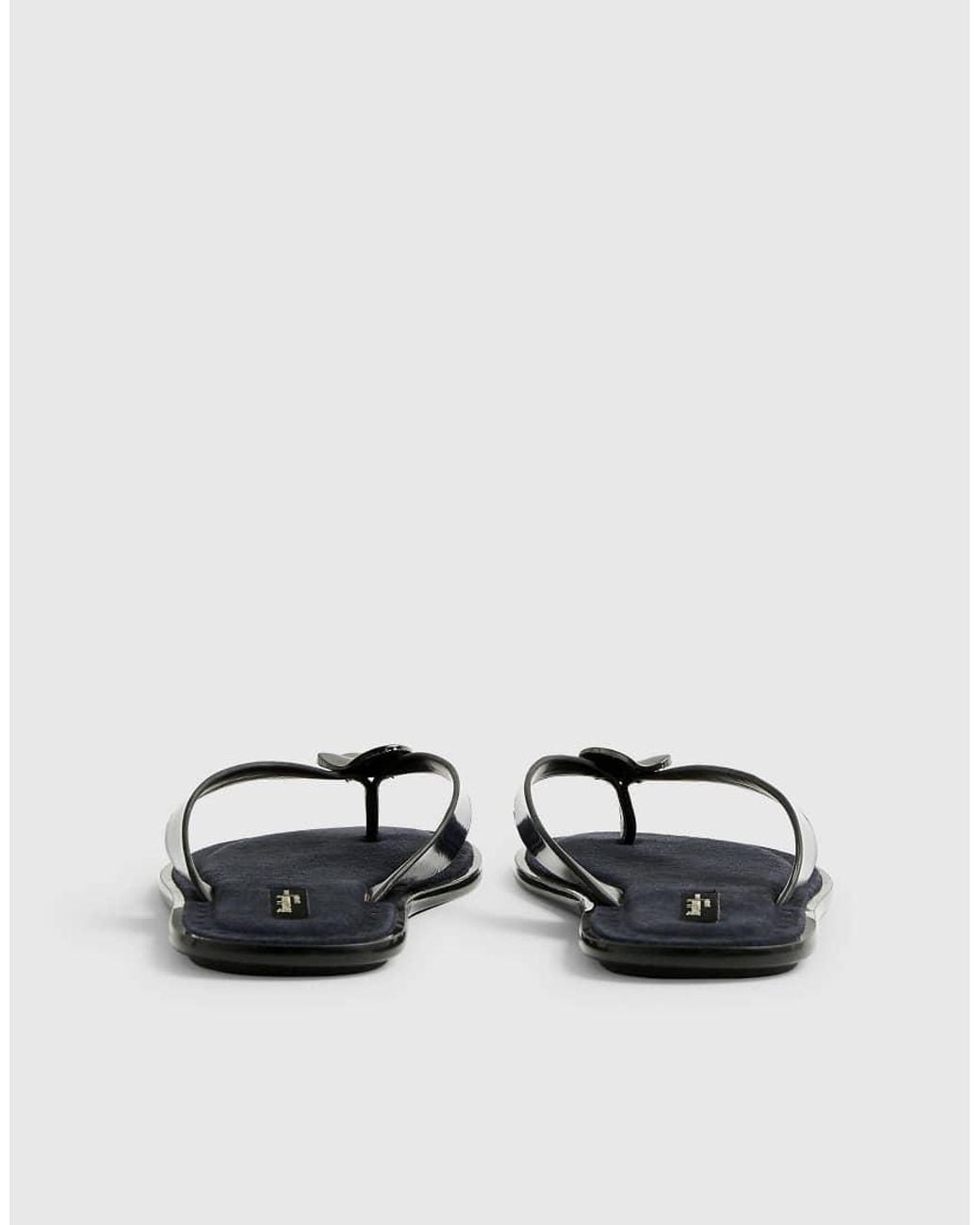 River Island White Studded Detail Toe Thong Flat Sandal