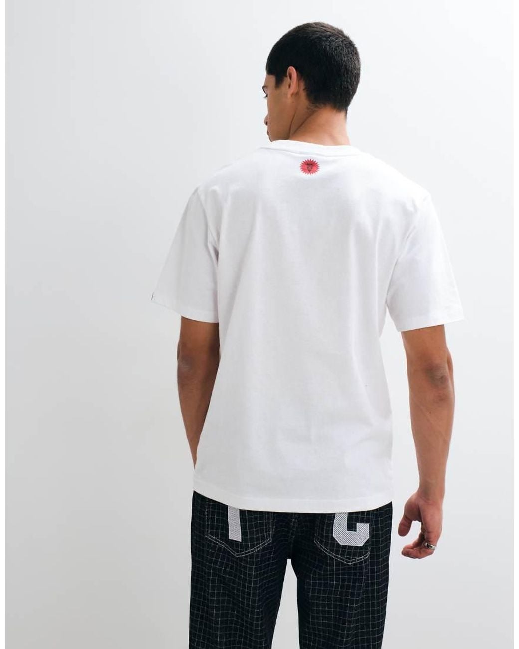 ICECREAM White Sppedway Gradient Graphic T-Shirt for men