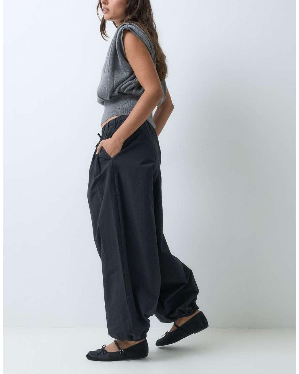 ASOS Blue Balloon Trousers