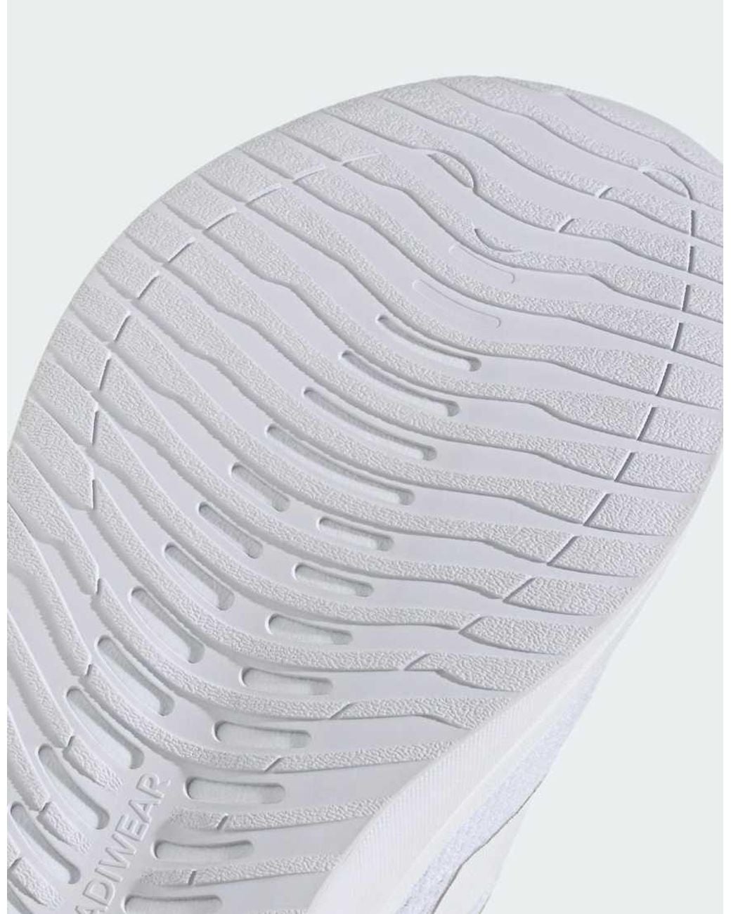 Adidas Originals White Run Falcon 6 Cloudfoam Running Trainers for men