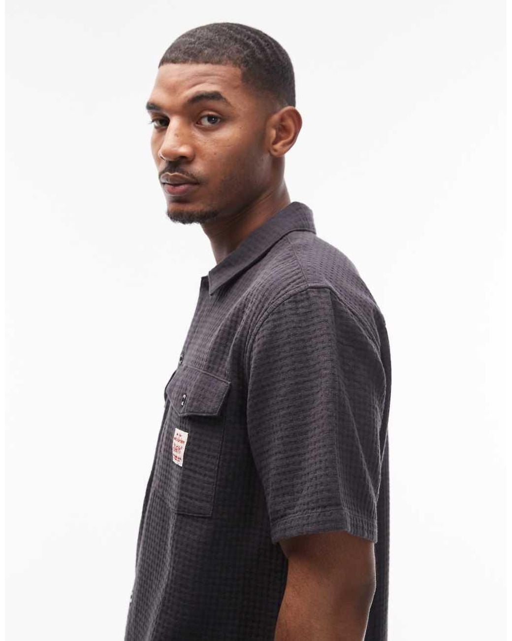 Levi's Blue Workwear Co-Ord Short Sleeve Shirt for men