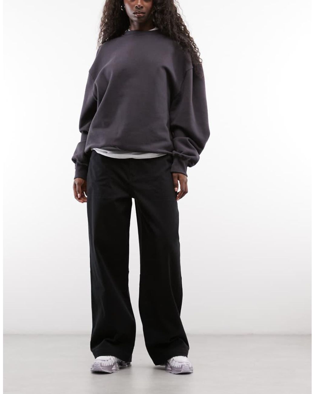 The North Face Black Pinecrest Wide Leg Trousers