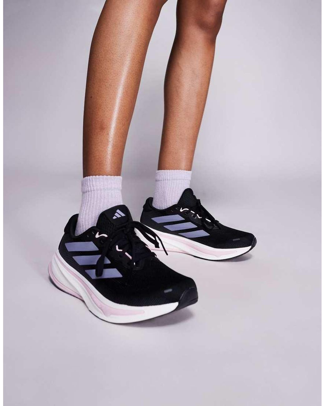 Adidas Originals White Adidas Running Supernova Rise 2 Trainers