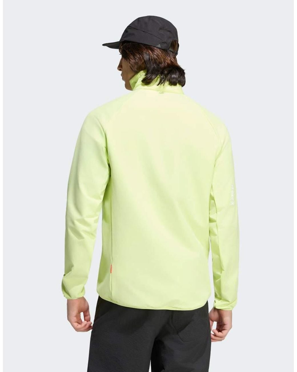Adidas Originals Green Terrex Xperior Primaloft Loose Fill Hybrid Jacket for men